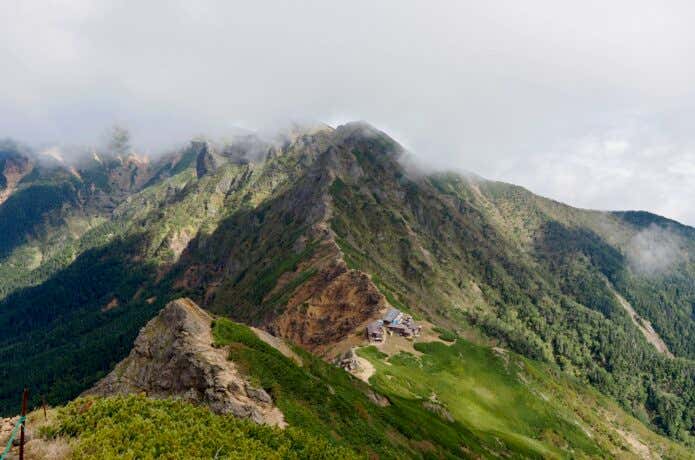 八ヶ岳稜線