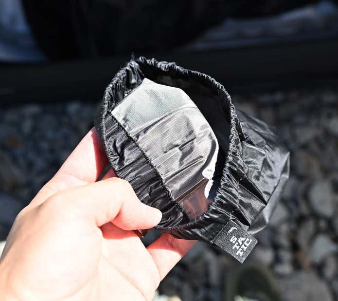 STATIC - Adrift Ti Sleeping Bag　内側