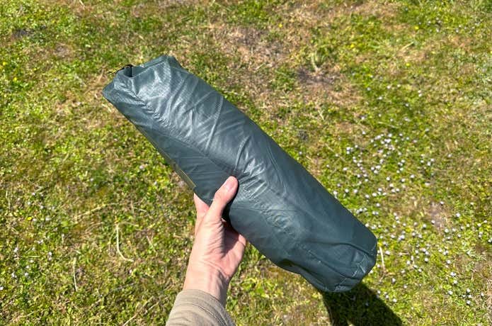 STATIC - Adrift Ti Sleeping Bag　収納サイズ
