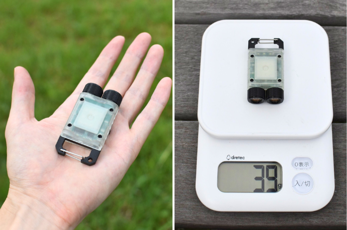 MICROLight DUALコンパクトさ軽さ