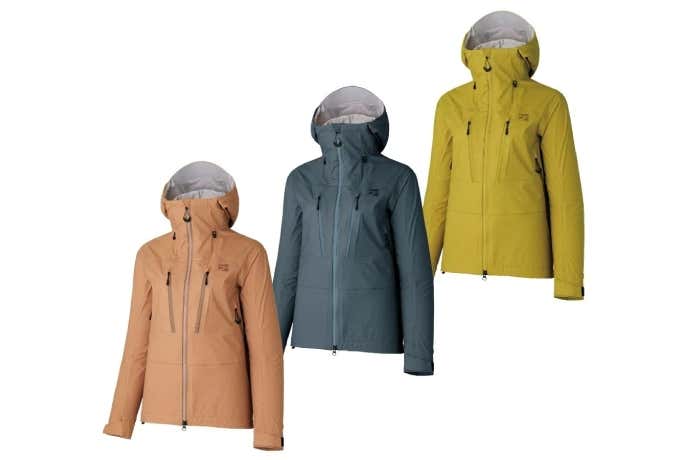 ファイントラックのエバーブレスプリモジャケット