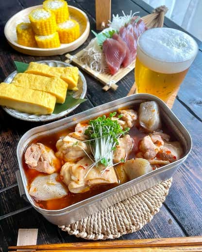 ピリ辛鶏肉煮込み　完成