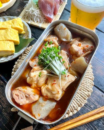 ピリ辛鶏肉煮込み