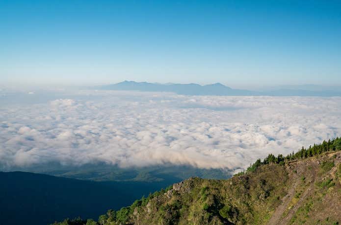 浅間山からの景色