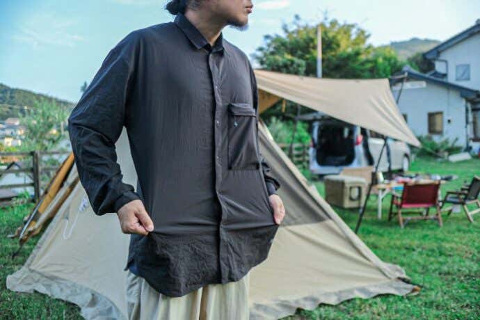 PLC EXCURSION SHIRT着用感