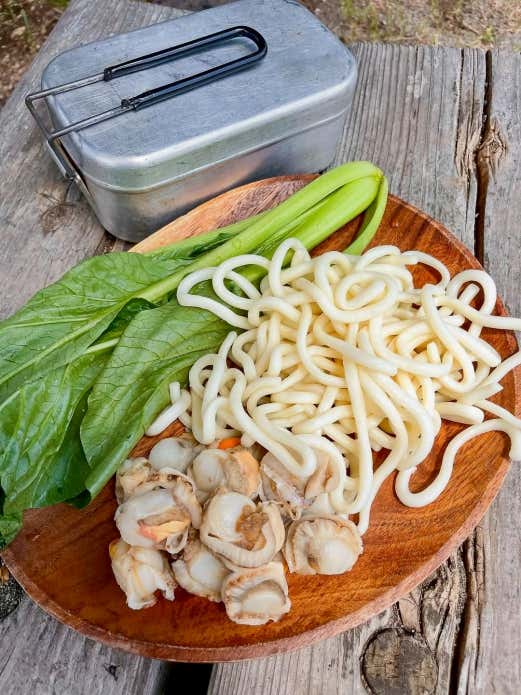 焼きうどん　材料