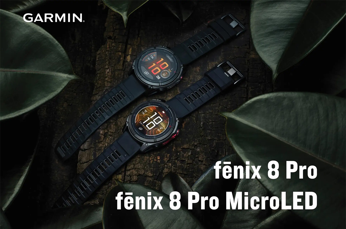 ガーミン新作・フラッグシップGPSウォッチ『fēnix 8 Pro』と『fēnix 8 Pro MicroLED』