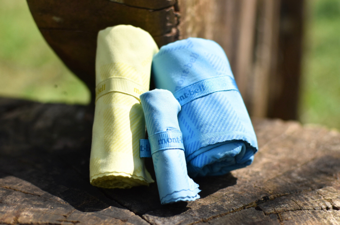 マイクロタオル 3つ並べた写真