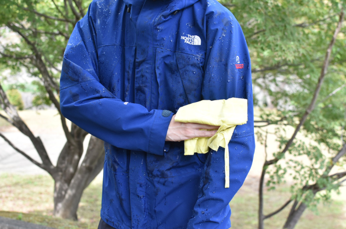 マイクロタオル吸水力