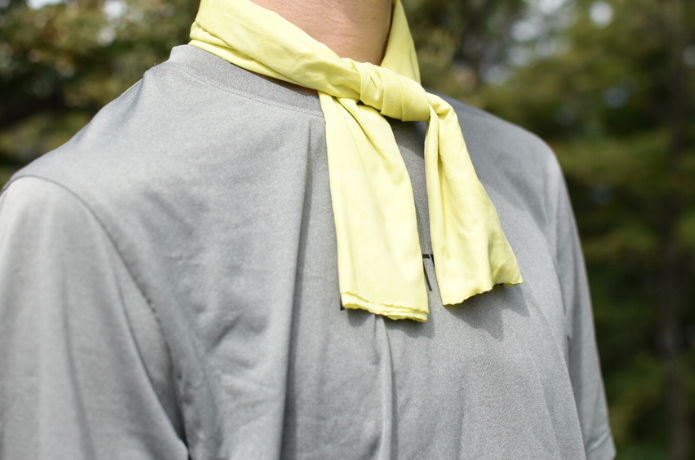 マイクロタオル クールネック