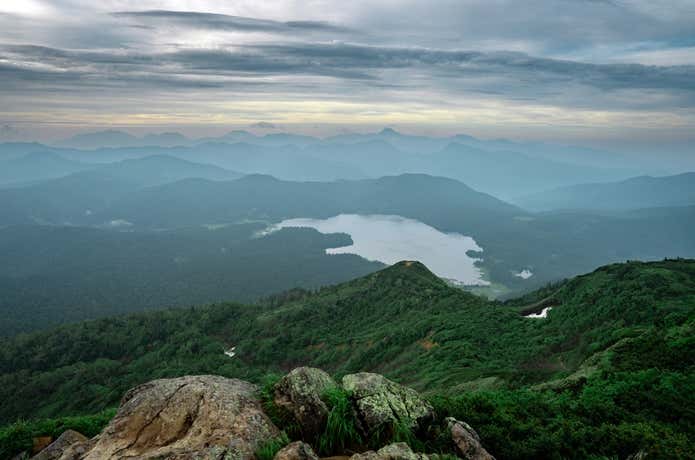 山頂からの眺め