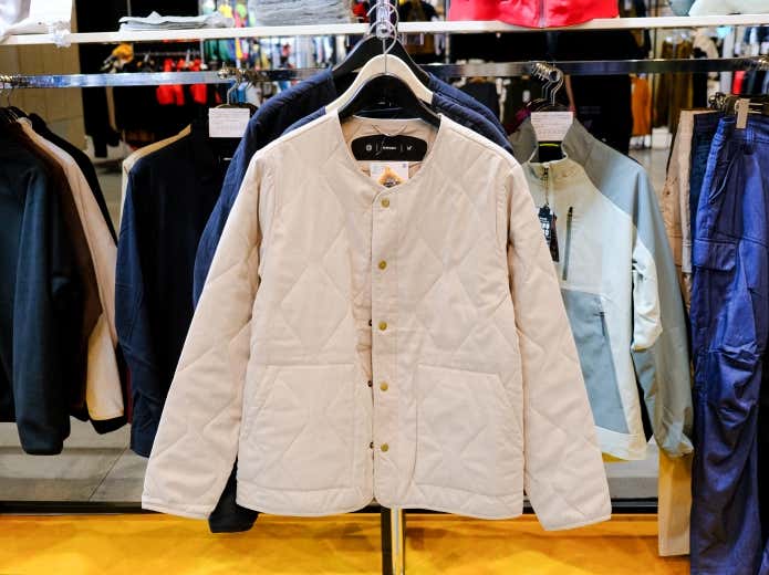 【3,900円】X Shelter 断熱βノーカラージャケット