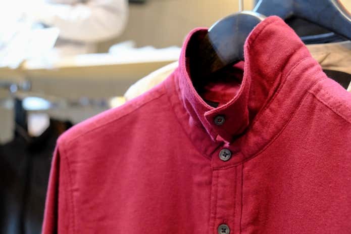【2,900円】X Shelter 断熱β長袖シャツ 襟を立てる用のボタン