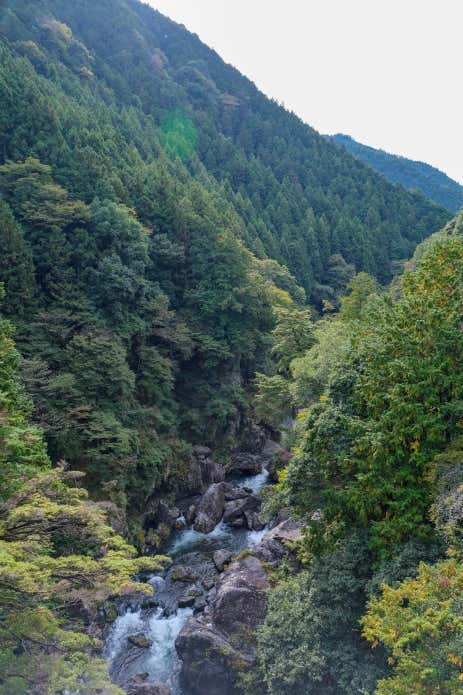 雲仙橋からの景観