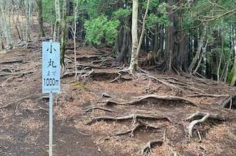 塔ノ岳・小丸尾根コース