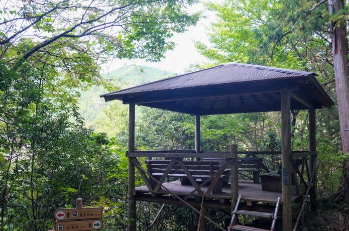 ルート上にある休憩スポット