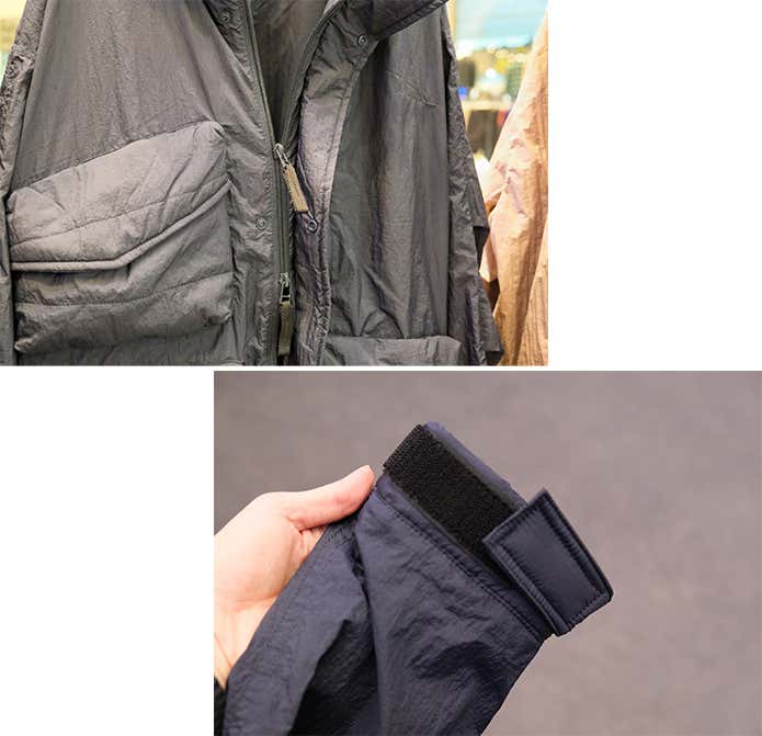 【2,900円】エクスプロージョンジャケット ディテール
