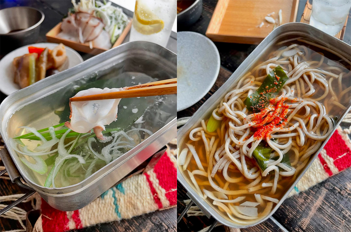 メスティンレシピ / たこしゃぶ