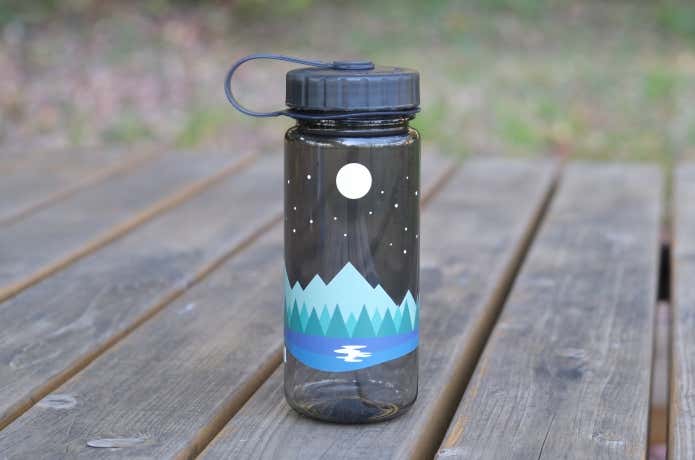 モンベル　プリント クリアボトル #2