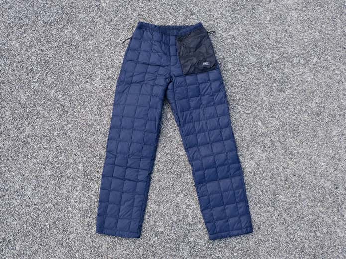 TAION マウンテンライトダウンパンツ