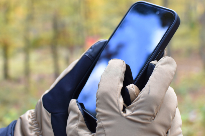 Octaカリマーグローブ スマホ操作