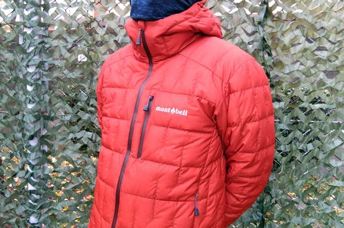 イグニスダウンパーカー着用画像