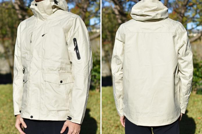 FORCLAZ ダウンジャケット 3WAY TRAVEL 500 メンズ着用イメージ