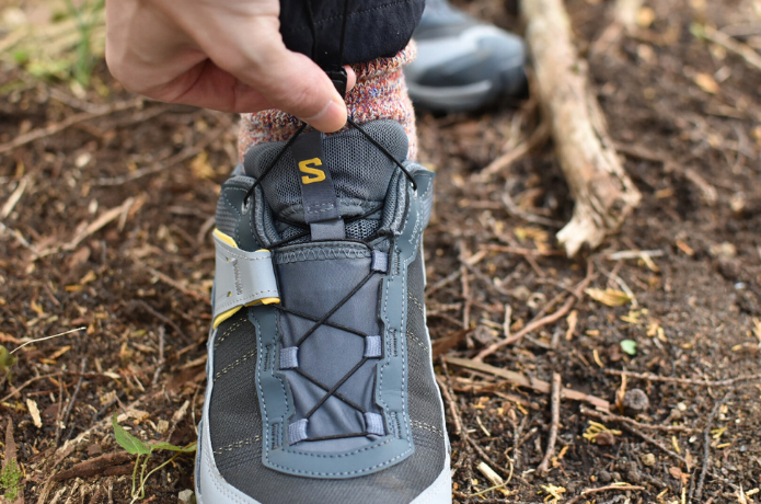 サロモン「X ウルトラ 5 ゴアテックス」シューレース