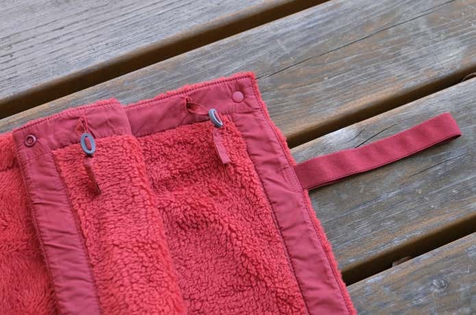 モンベル クリマエアブランケット S ドローコード&収納用ゴム