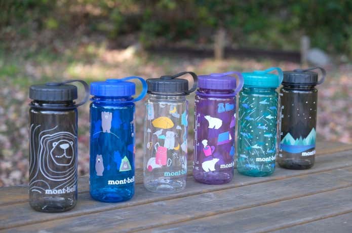 モンベル　プリント クリアボトル