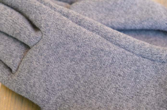 モンベル クリマプラス ニットグローブ 表地