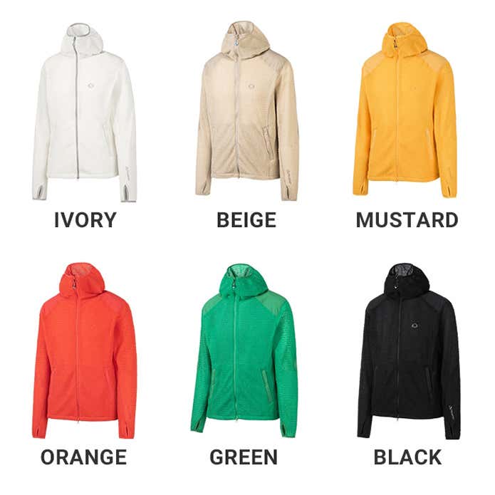 バラクラバフード フルジップジャケット「POLARTEC ALPHA90 Hoodie Jacket」