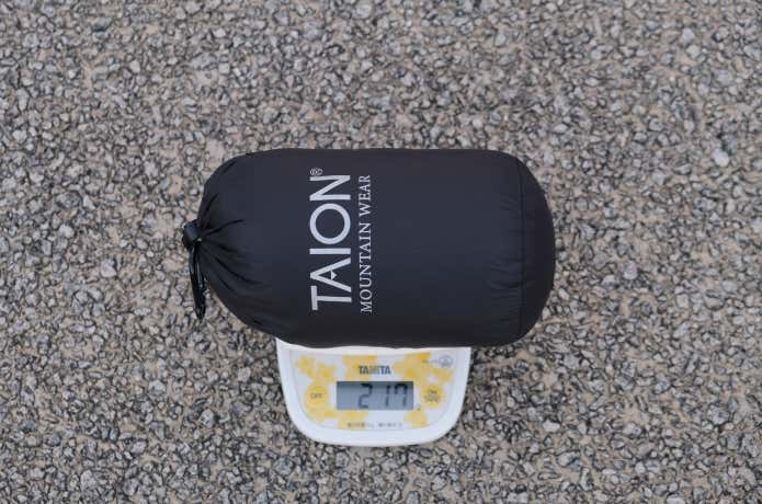 マウンテン アクティブ ライトダウンパンツ 重量