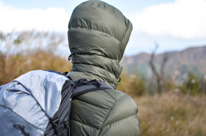 FORCLAZ ダウンジャケット TREK 500 メンズ フード形状