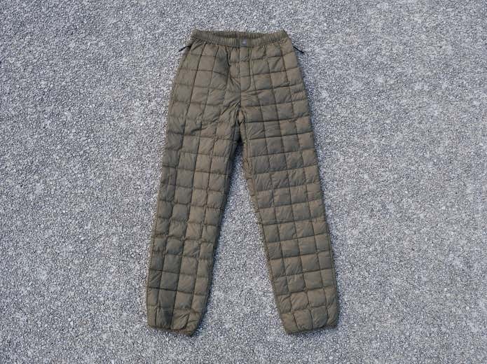 TAION マウンテン アクティブライト ダウンパンツ」