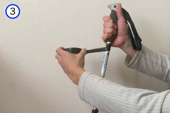 自己融着テープの貼り付け手順3