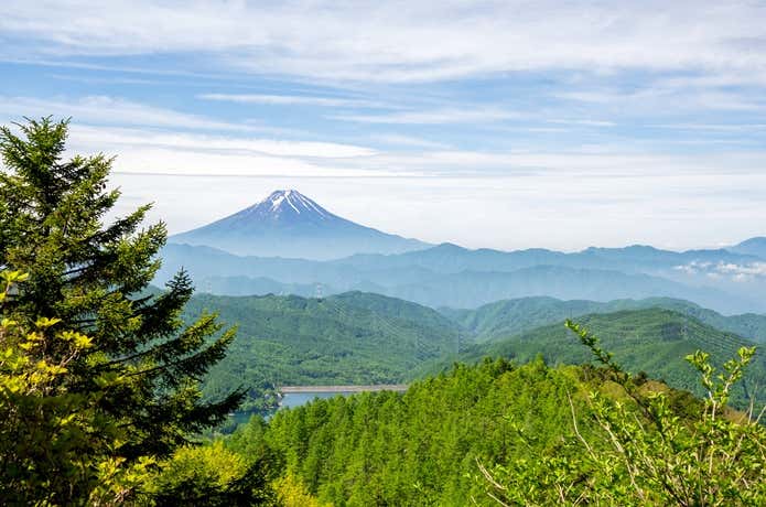 大菩薩嶺からの富士山