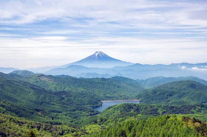大菩薩嶺からの富士山