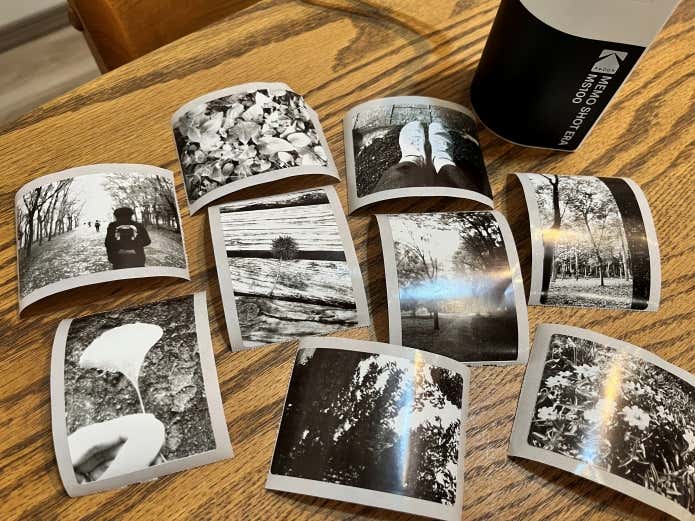 KODAK Memo Shot ERAでプリント