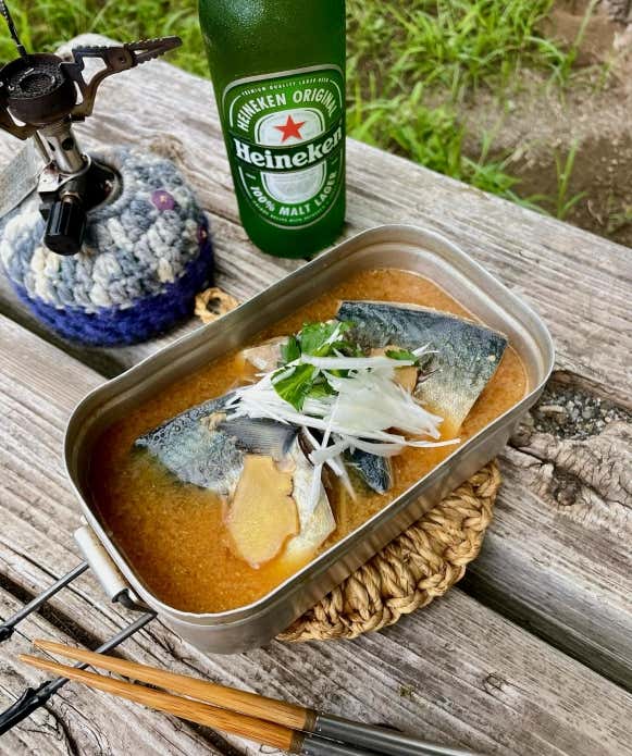 生姜たっぷり鯖の味噌煮