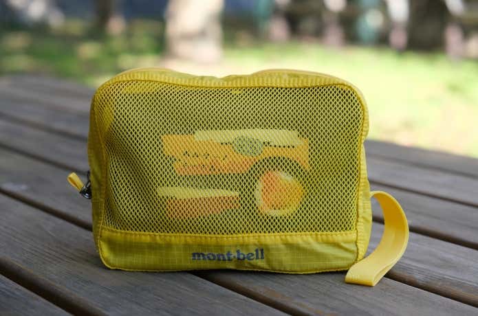 モンベル　メッシュケース S