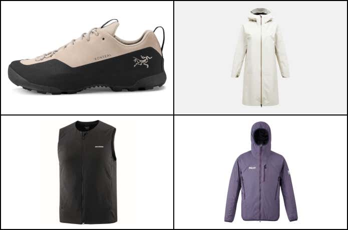 アークテリクス　ピークパフォーマンス　サロモン　ミレー