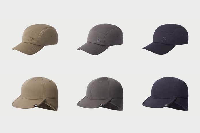 カリマーのウォームキャップ、ウォームイヤーカバーキャップのカラーバリエーション一覧