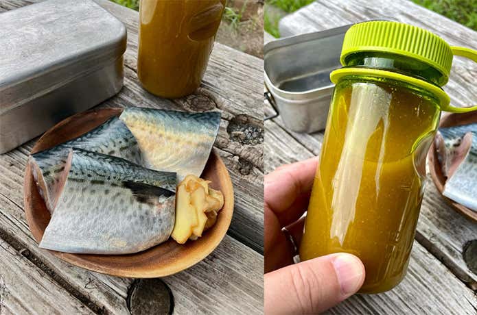 生姜たっぷり鯖の味噌煮 材料