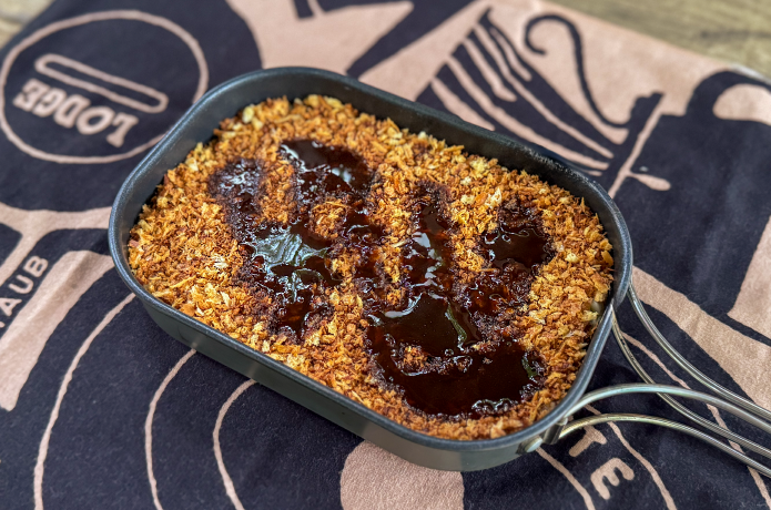 マウンテングルメラボのすじ青のり香るポテトピュレを使ったスコップコロッケ