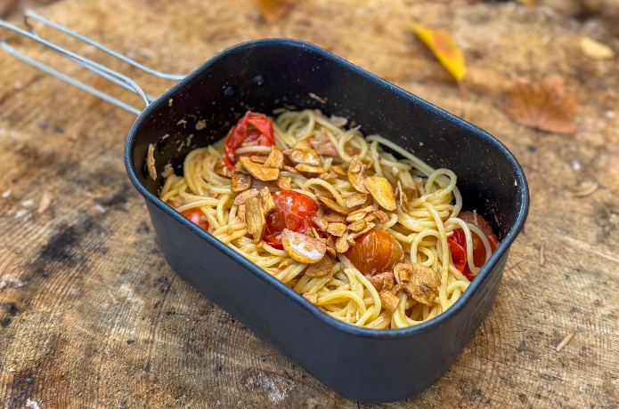 ガリトマチキンパスタ