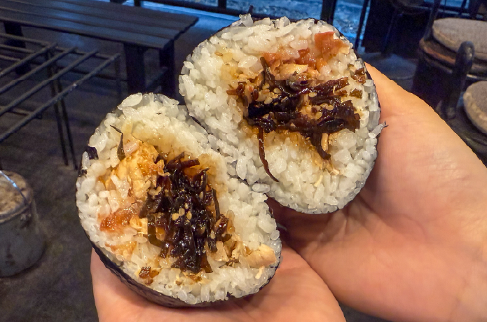 爆弾おにぎりの中身