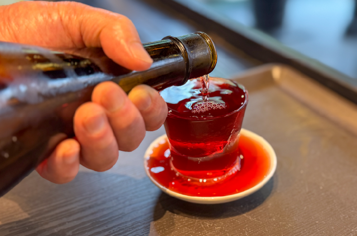 むかし鳥と相性抜群の国産ワイン