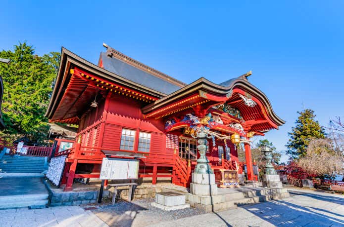 山頂の御嶽神社・拝殿