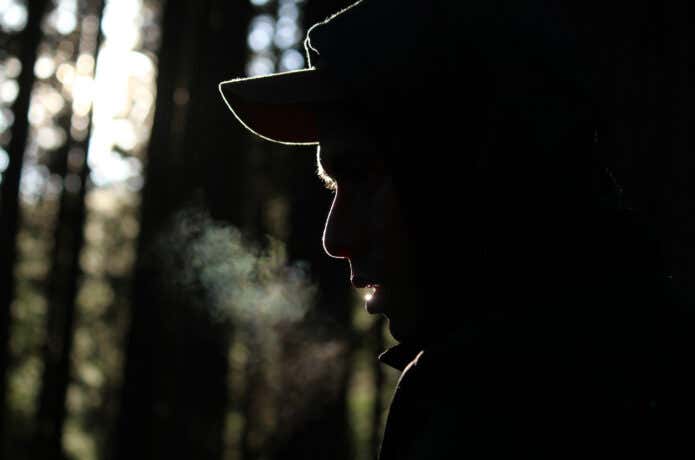 秋　冬　登山　寒さ